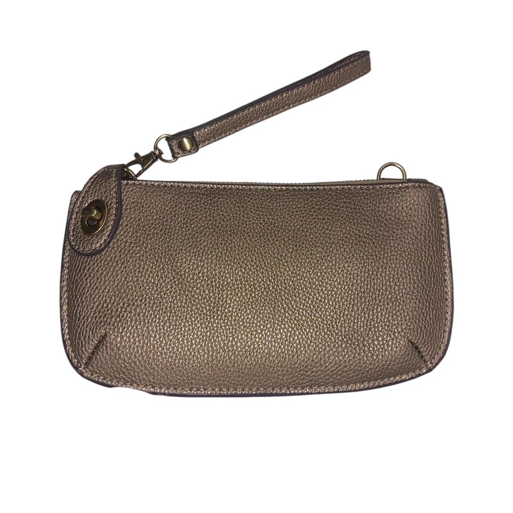👜 Chic Brown Wristlet Clutch